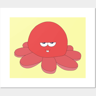 Cute Octopus Posters and Art